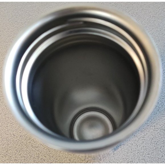 2011 Starbucks Stainless Silver 16oz Travel Tumbler Mug Thermos Coffee Beverage - Picture 5 of 12